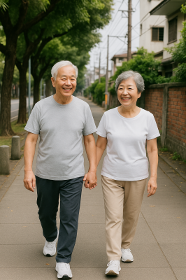 攜手健走，快樂加倍