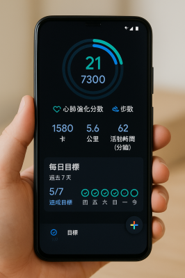 用APP追蹤進度提升成就感