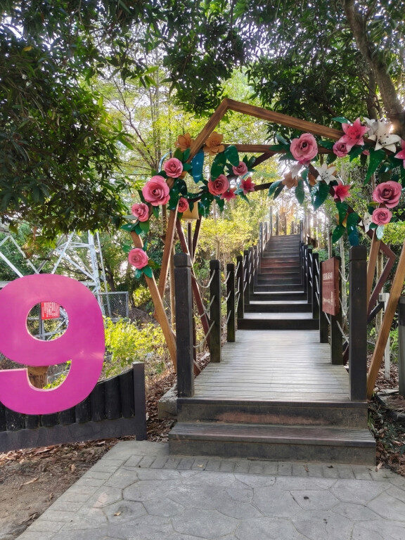 9號花圈拱門