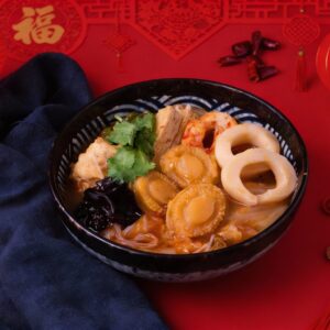 沙茶海鮮鍋(蛋奶素) 800g ｜ 獨家沙茶湯頭、料多味美 -【巧食家】
