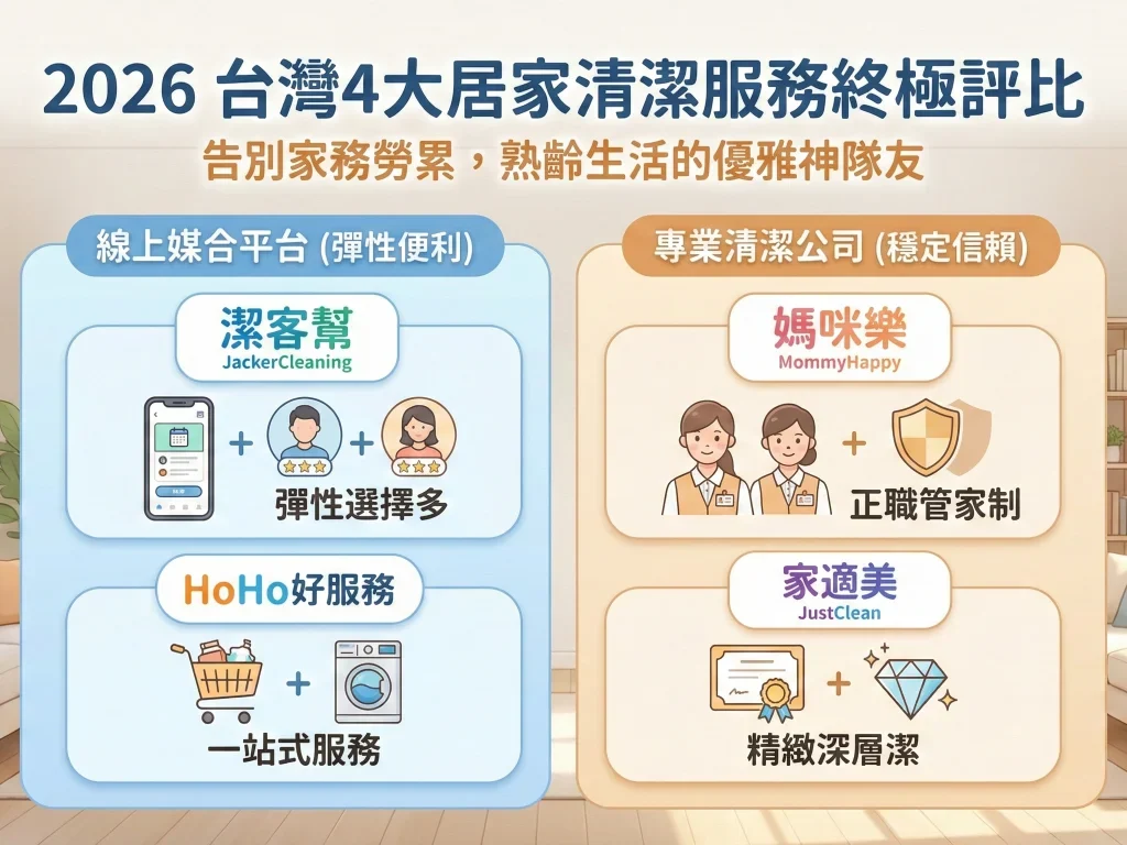 居家清潔服務推薦終極評比