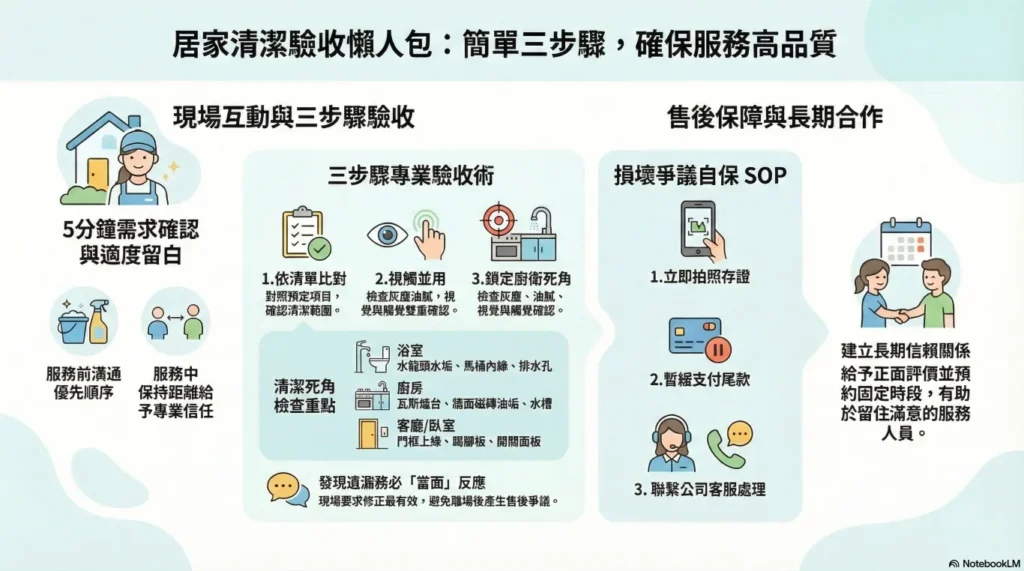 居家清潔驗收懶人包