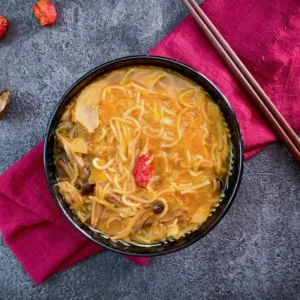 韓式泡菜鍋拉麵(全素) 100g｜道地香辣 Q 彈麵條 -【巧食家】