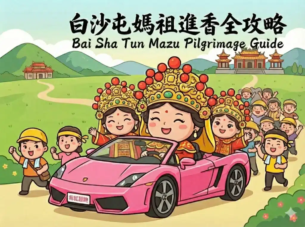 Baishatun Mazu Pilgrimage 2026 the Pink Ferrari