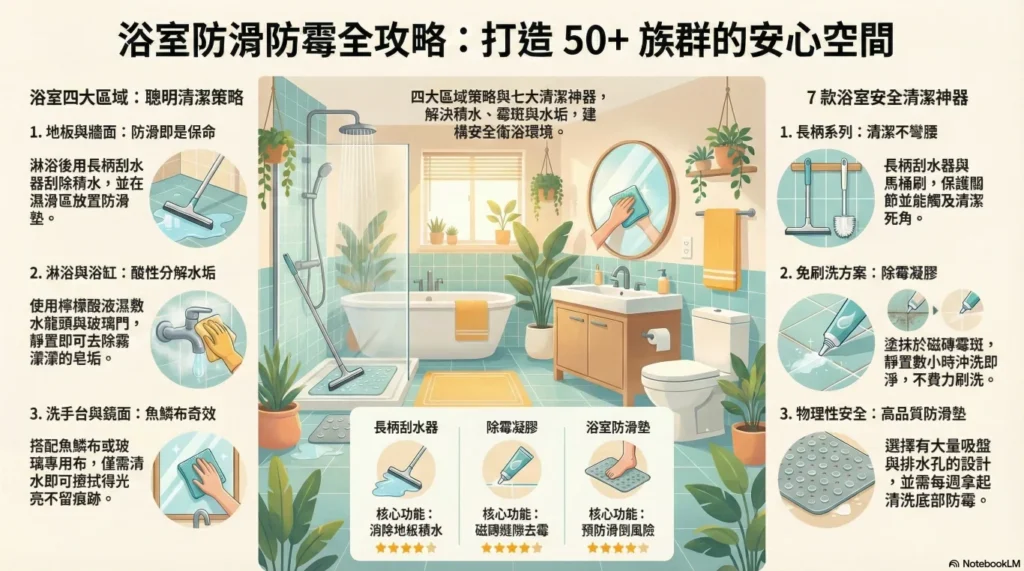 浴室清潔 防滑防霉
