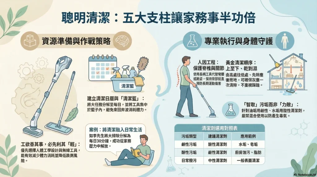 聰明清潔 五大支柱