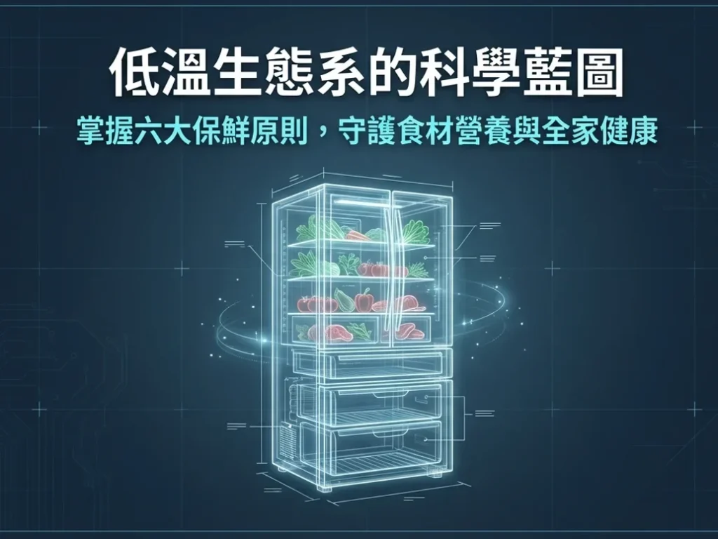 冰箱收納 低溫生態系的科學藍圖