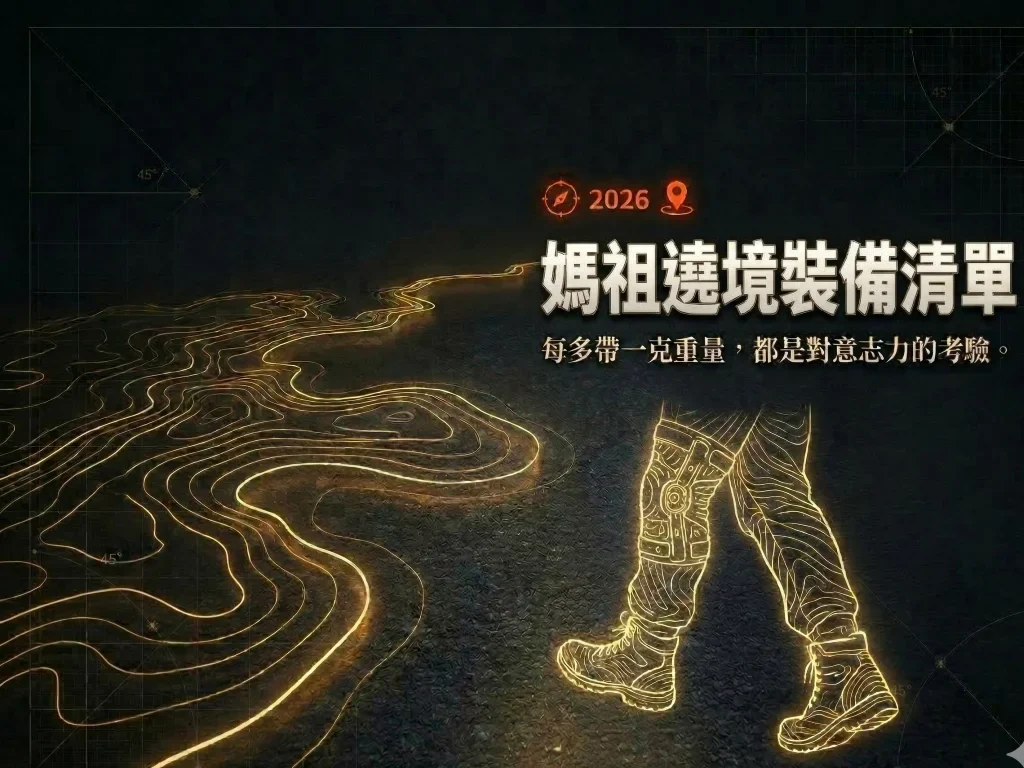 媽祖繞境裝備清單
