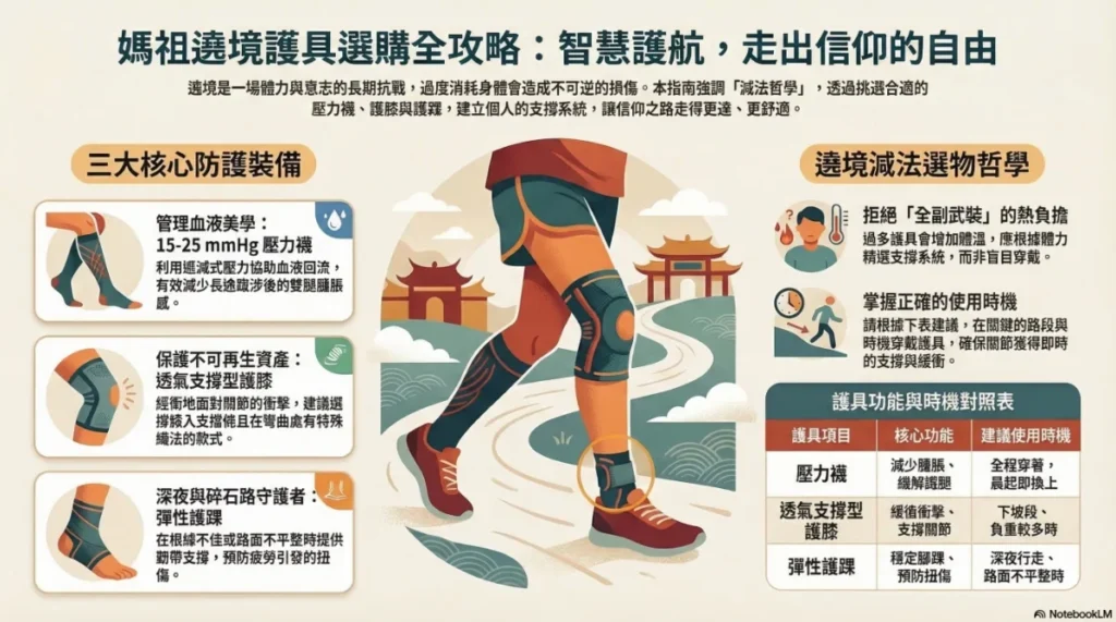 媽祖繞境護膝選購全攻略