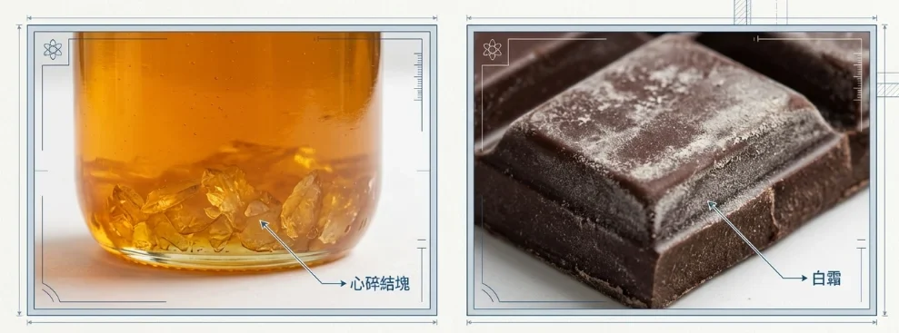 蜂蜜與巧克力冷藏畫面
