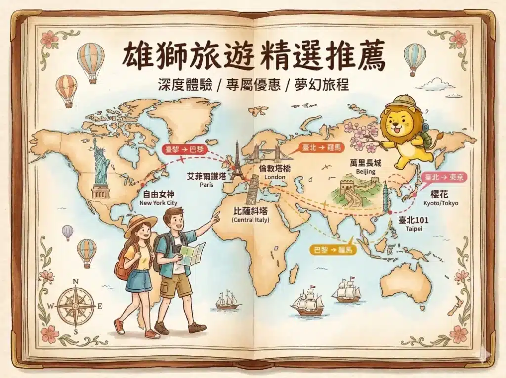 雄獅旅遊推薦