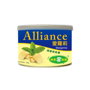 【Allinance】愛羅莉人造奶油 (450g x 12罐 – 箱購) – 素食奶油推薦、純素健康零負擔|紅牛 Red Cow