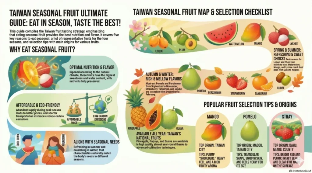 Taiwan Season Fruit ultimate guide