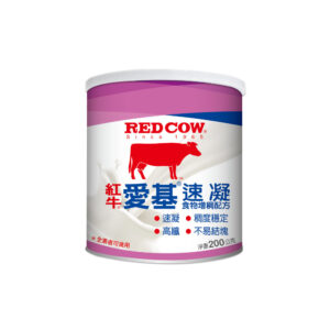 【愛基速凝食物增稠配方 (200g) 】– 食物增稠劑推薦、吞嚥困難照護首選｜紅牛 Red Cow