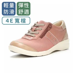 【Moonstar 日本月星】女用外出鞋 (粉色 4E寬楦) – 女用減壓健走鞋首選｜樂齡網