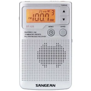 老人送禮｜【SANGEAN 山進】口袋型收音機 SANGEAN DT-125｜樂齡網