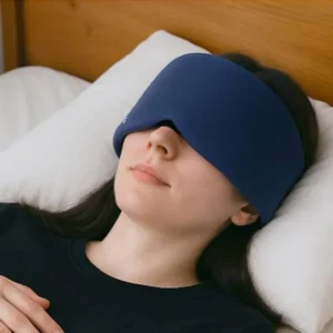 改善淺眠｜【RELIVE】日本專利黑電氣石舒眠眼罩 (親膚棉款)｜樂齡網