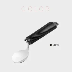 解決手抖用餐障礙防翻轉旋轉湯匙(18cm)|樂齡網
